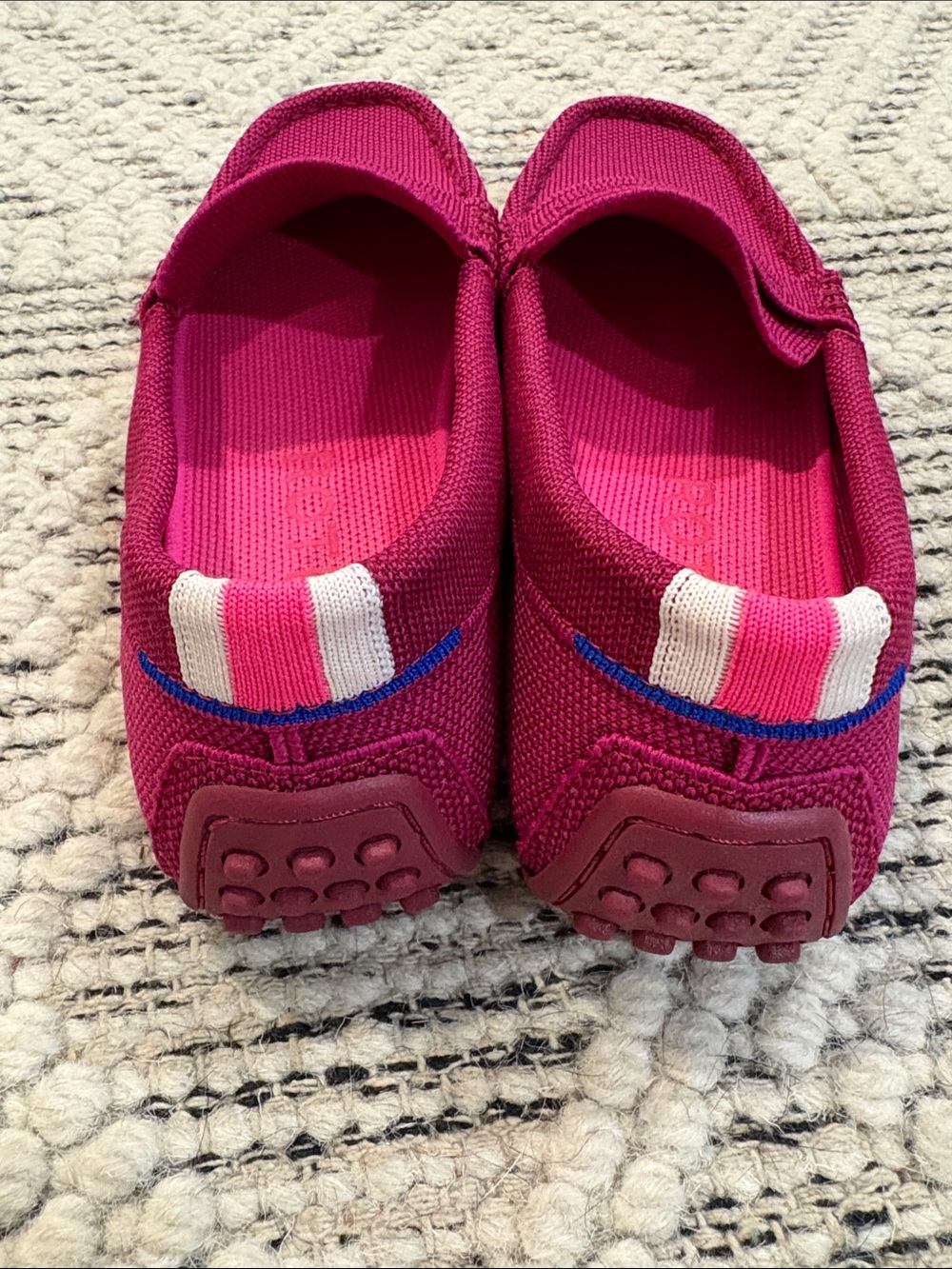 Rothy's Driver Magenta Slip-On Moccasins Magenta 6.5 - Picture 3 of 3